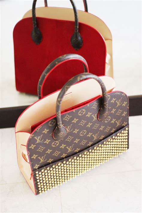 christian louis vuitton or louboutin|Christian Louboutin Louis Vuitton bag.